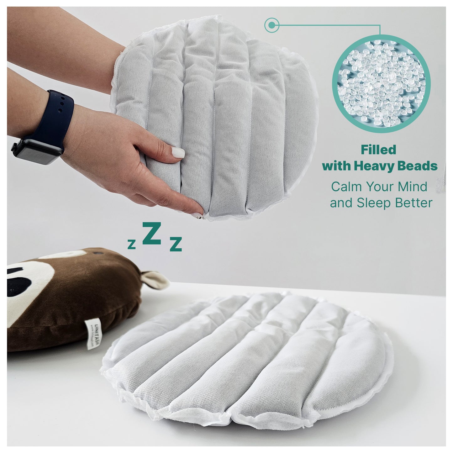 Microwavable Heating Pad for Period Cramps – Cute Stuffed Animal Heating Pad for Women & Teens, Portable Menstrual Microwave Heating Pad with Lavender Scent – Plush, Cordless, Reusable