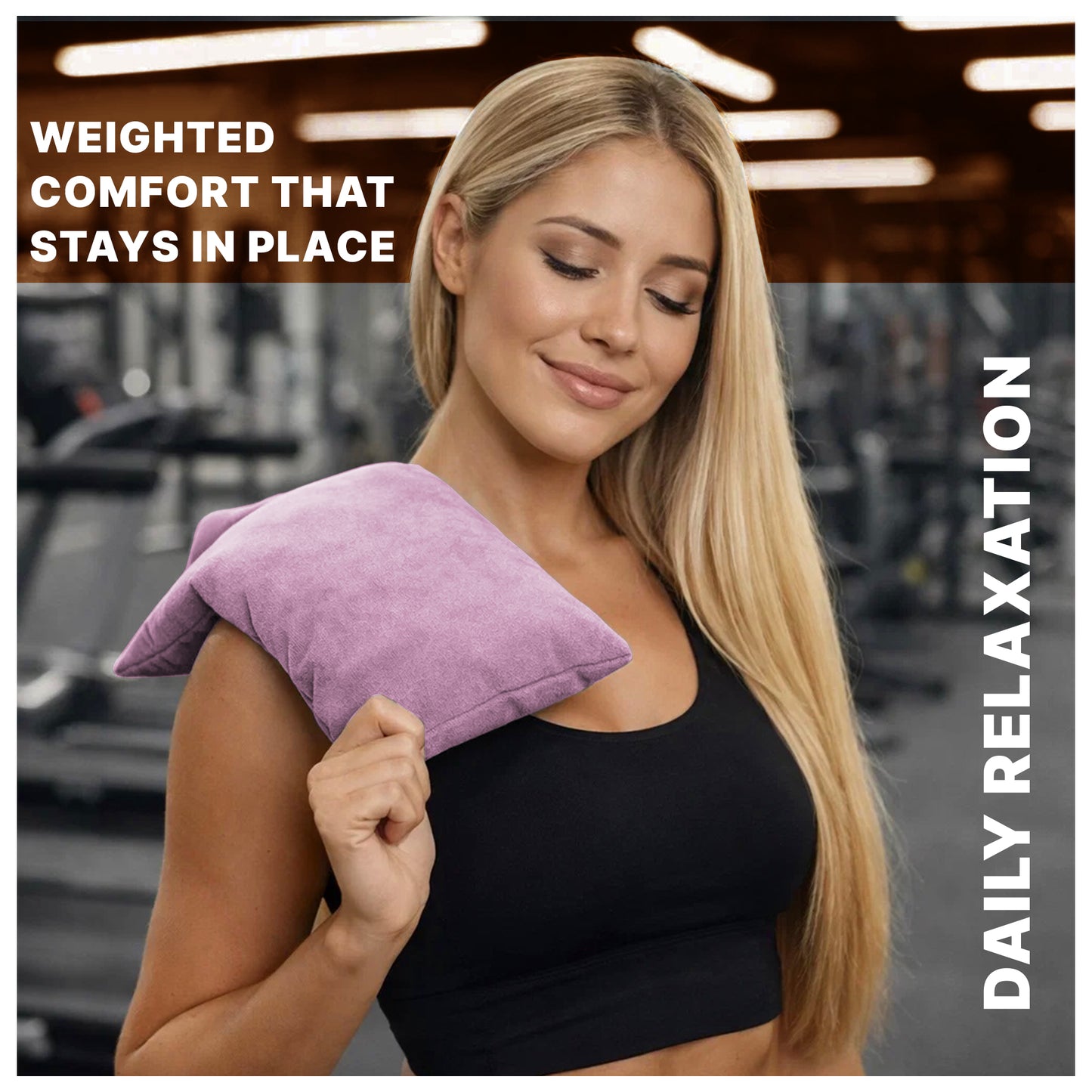 Microwavable Heating Pad for Period Cramps, Heating pad–Machine Washable Cover-Heating Pad, Portable Menstrual Microwave Heating Pad- Unscented (Pink Pillow)